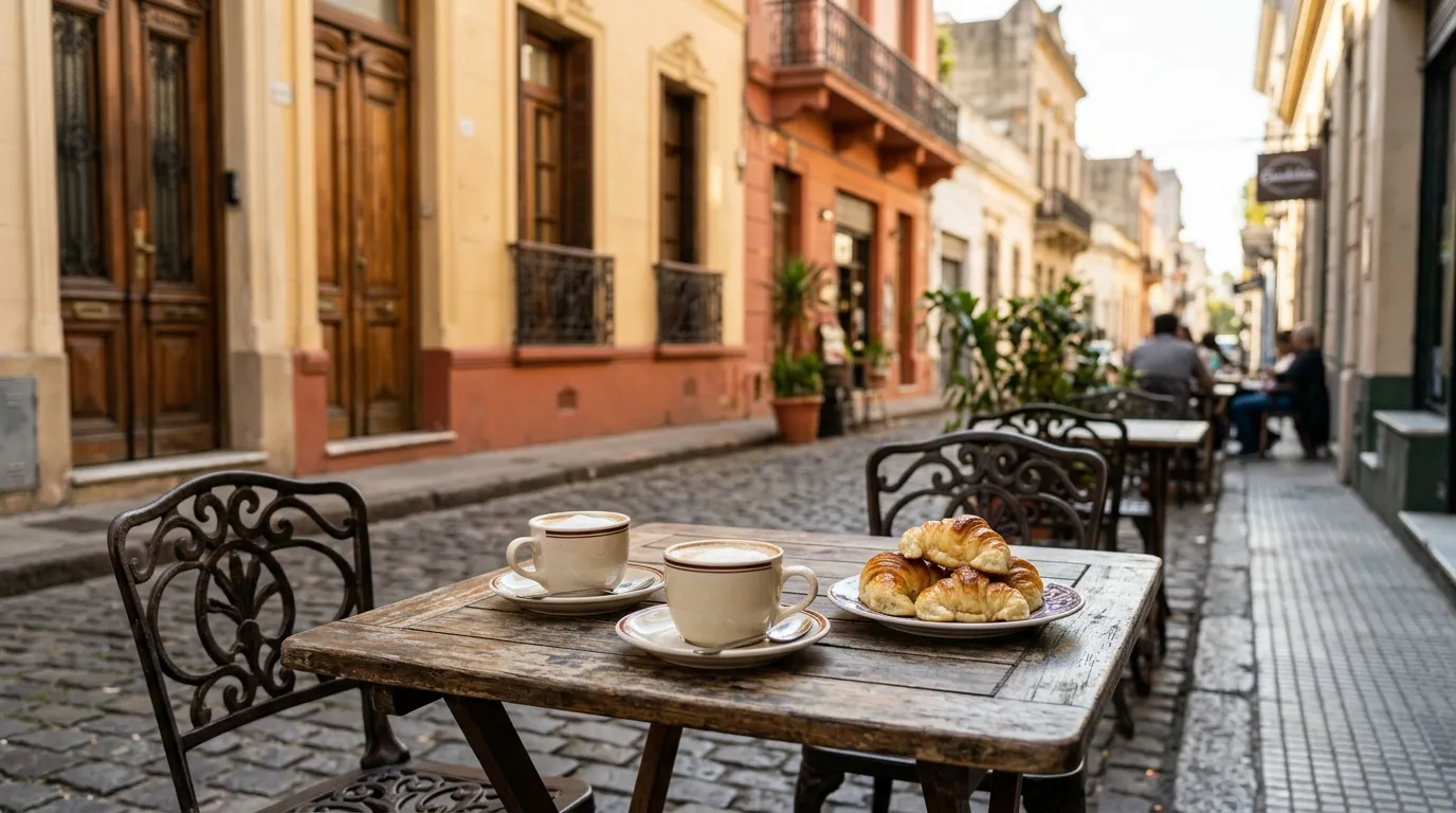 Cafe tradicional de San Telmo ideal sobre o que fazer em Buenos Aires em 4 dias com calma.