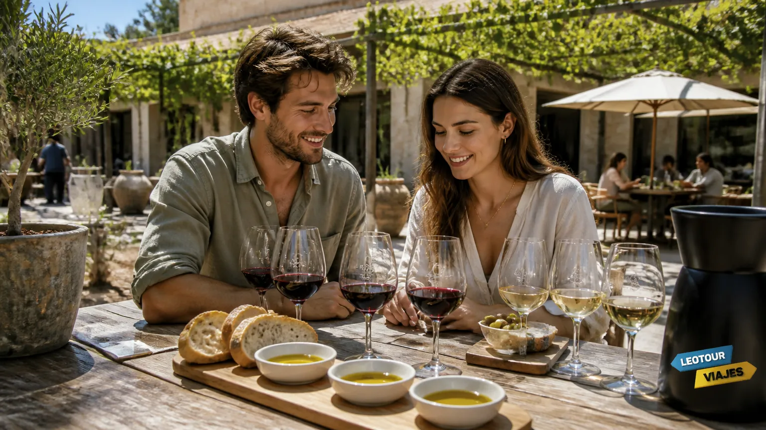 Degustacao de vinhos inclusa no city tour Mendoza em ambiente acolhedor.