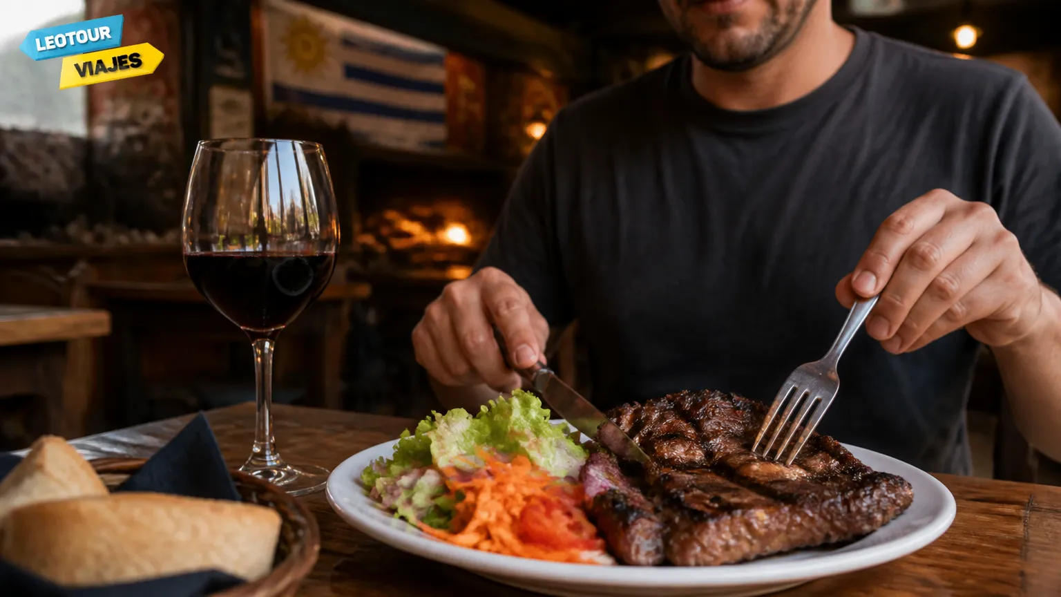 Gastronomia uruguaia e custos de alimentação para saber quanto custa viajar para o Uruguai.