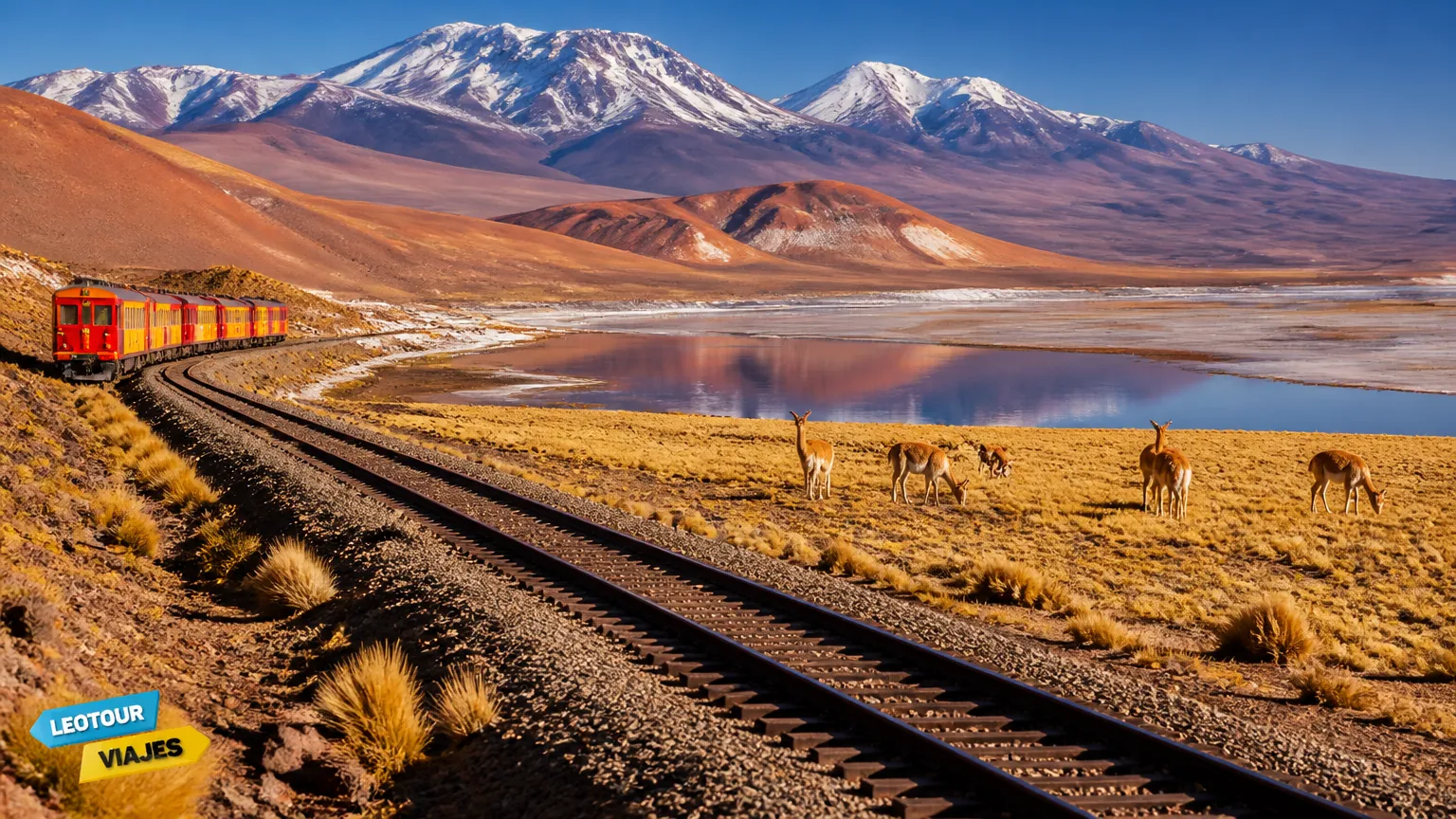 Paisagem deslumbrante dos Andes argentinos na rota do.