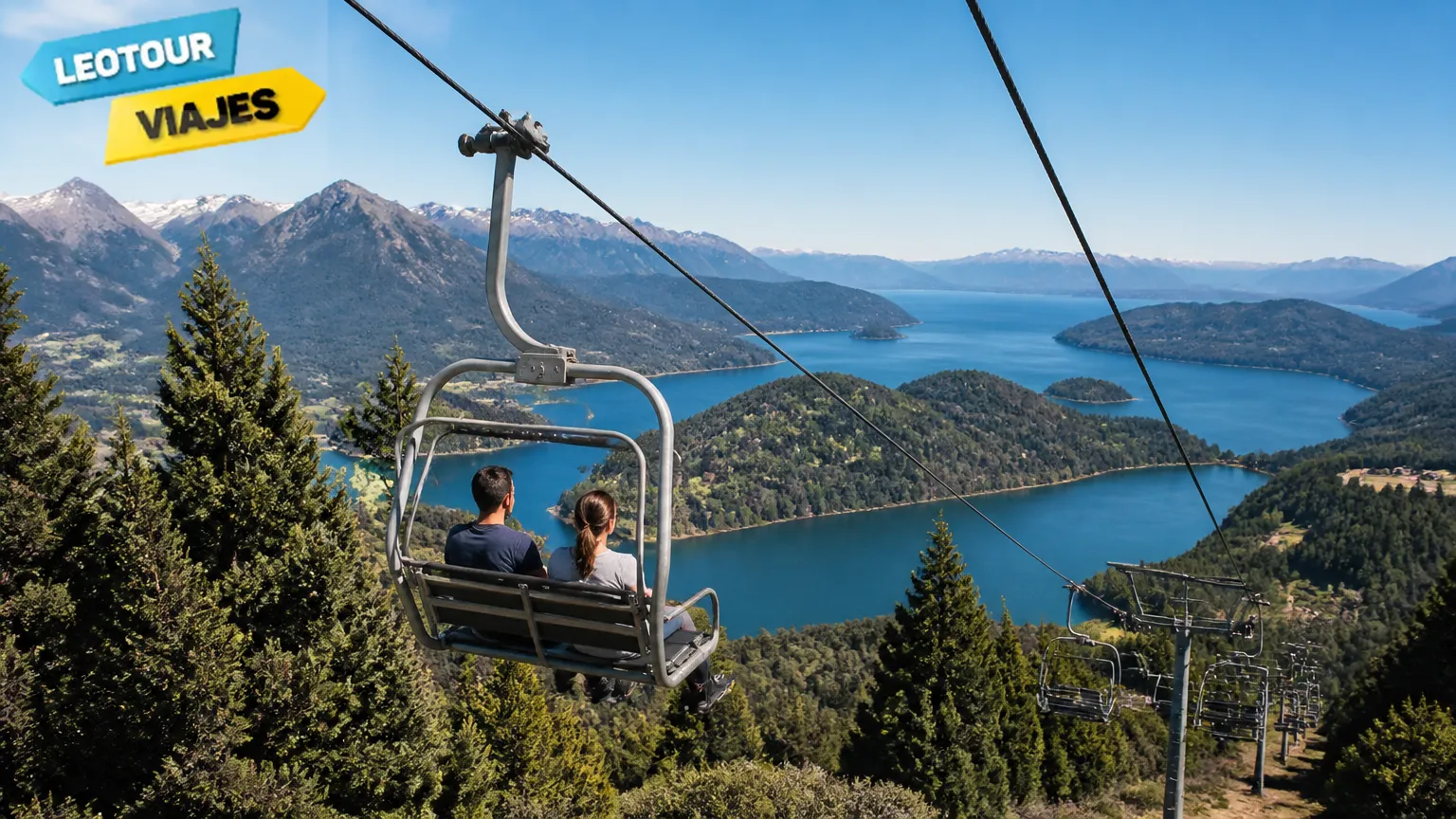 Passeio teleferico subida ao cerro campanario bariloche