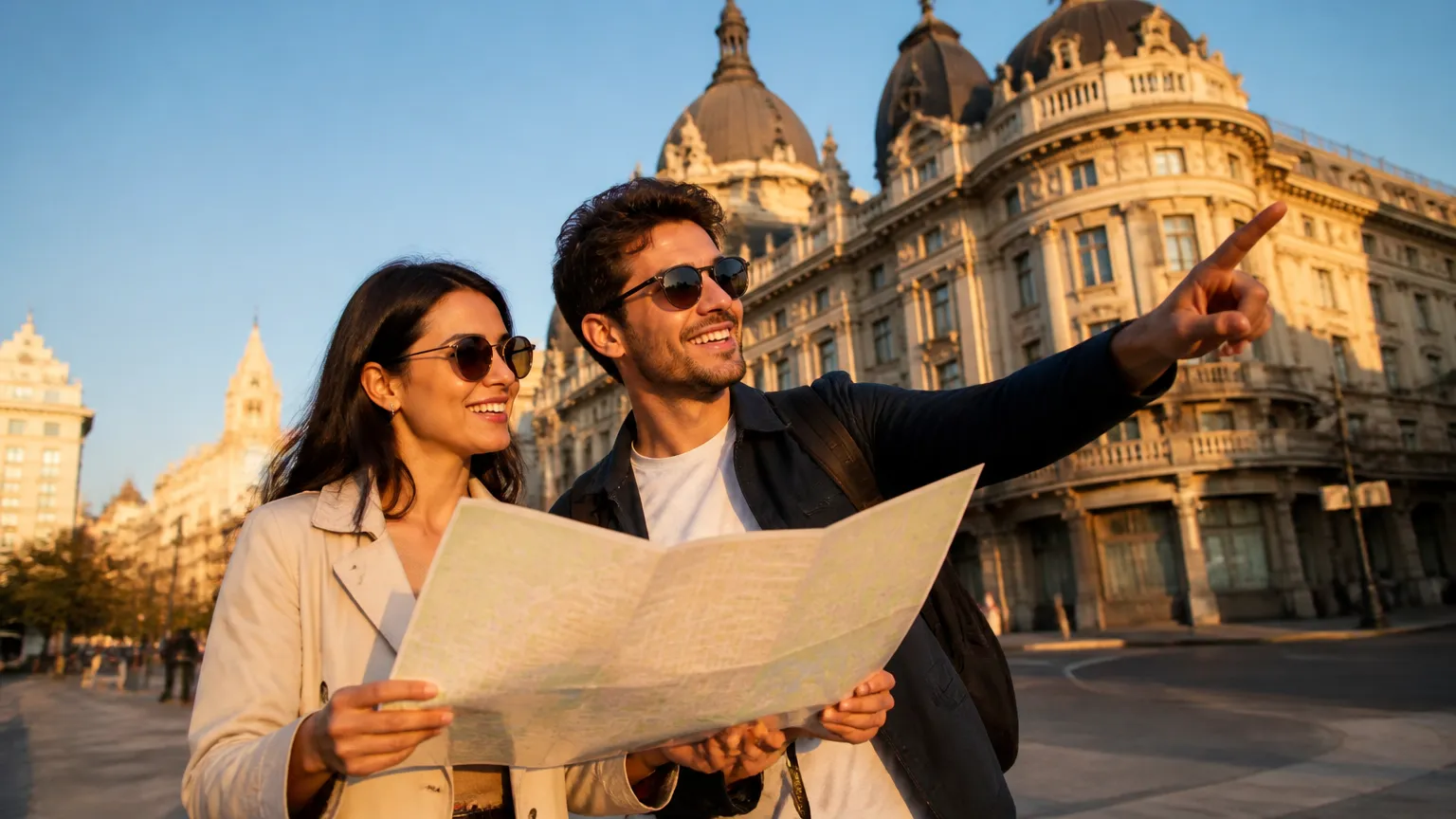 Casal aproveitando passeio exclusivo incluso no pacote buenos aires personalizado.