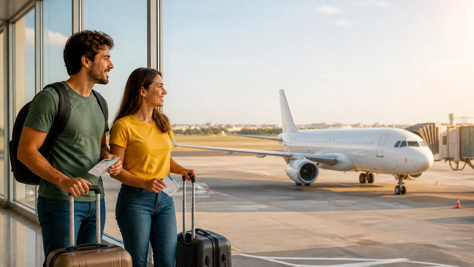 Planejamento de voo conectando Buenos Aires e Bariloche em viagem de férias.